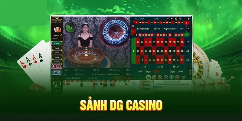 Sảnh DG QQ88 – Sảnh Game Cao Cấp, Uy Tín Số 1 Châu Á 5 Sảnh DG Casino